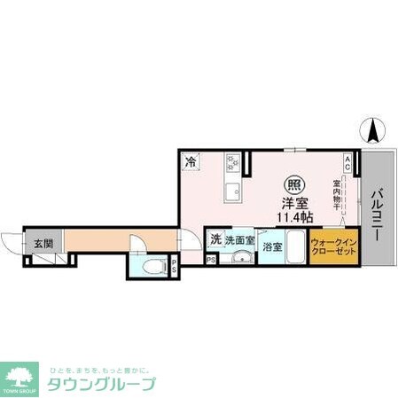 La Maison 表町の物件間取画像
